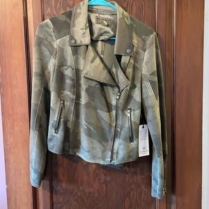 Anthropologie camo jacket XS